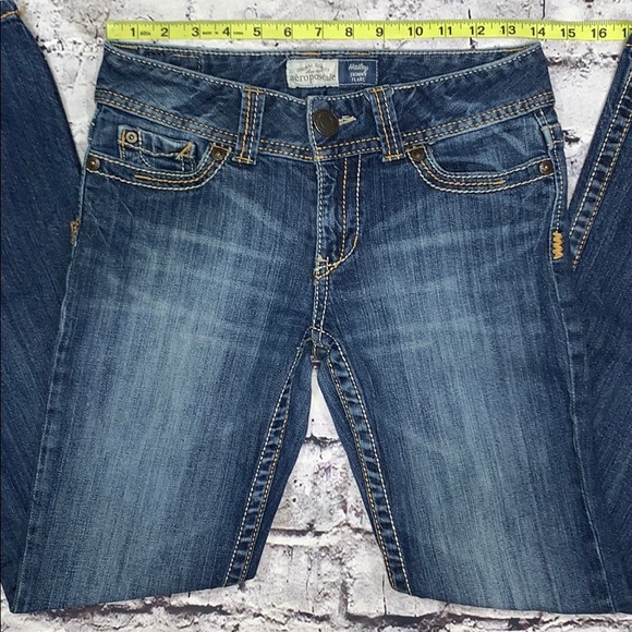 aeropostale hailey skinny flare jeans